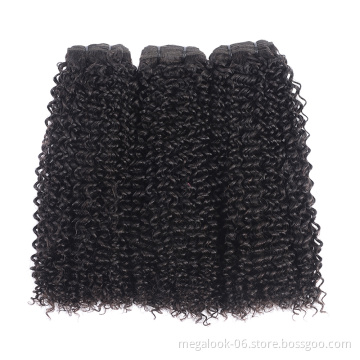 100 Pure Afro Kinky Curly Private Label 15A Remy Cuticle Aligned Double Drawn Russian Hair Extensions